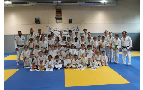 Remise des ceintures saison 2024/2025